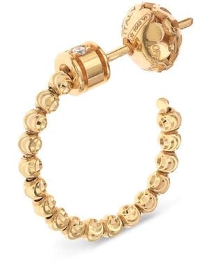 Officina Bernardi Moon ダイヤモンド フープピアス 18kイエローゴールド - メタリック