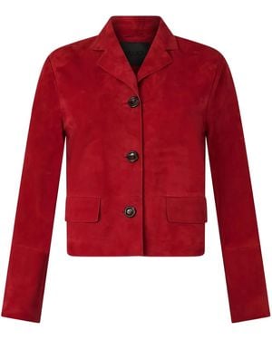 Liu Jo Suede Jacket - Red