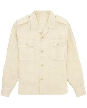 Fortela Flap-Pocket Shirt - Natural