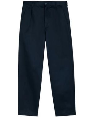 BOSS Pleated Trousers - Blue