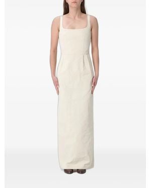 Ter Et Bantine Square-Neck Sleeveless Maxi Dress - White