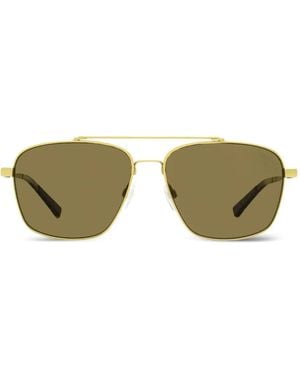 Shinola Pilot-Frame Sunglasses - Green