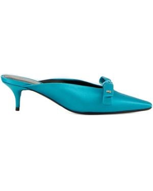 バレンシアガ Balenciaga Nano Bow Mules Balenciaga Nano Bow Mules Women In Black | ModeSens