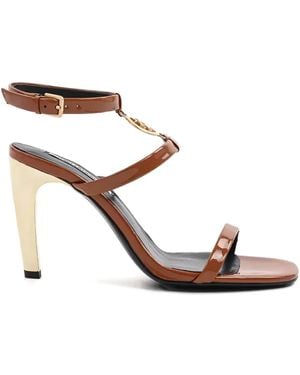 Karl Lagerfeld Belvia Strappy High-Heel Sandals - Pink