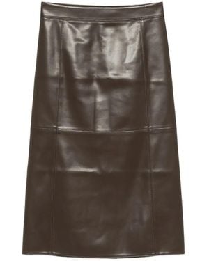 Max Mara Gonna Midi - Marrone