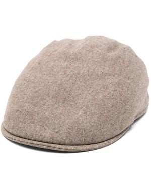 Gran Sasso Cappello Con Effetto Mélange - Grigio