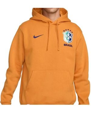 Nike Brazil Travel Hoodie - オレンジ