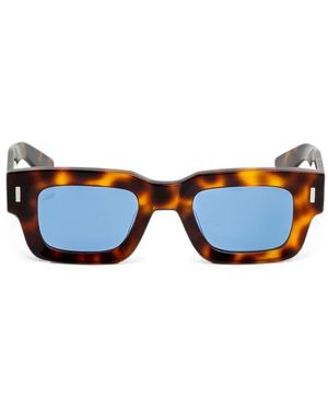 AKILA Ares Square-Frame Sunglasses - Blue