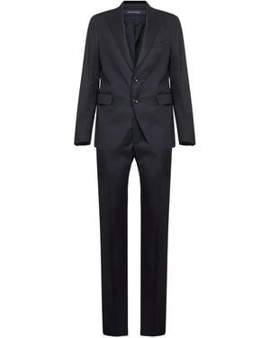 Tagliatore Single-Breasted Suit - Black