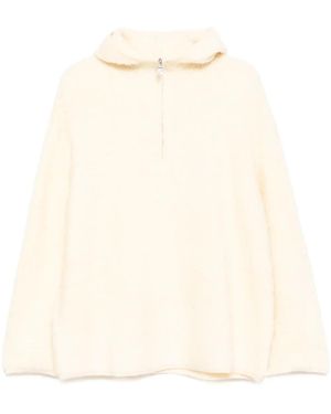 B+ AB Klassischer Hoodie - Natur