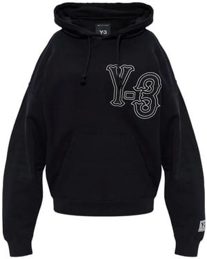 Y-3 El5 Gfx Hoodie - Blue