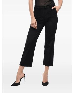 Woolrich Corduroy Cropped Trousers - Black