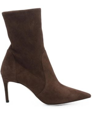 Stuart Weitzman Stuart Ankle Boots - Brown