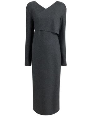 KHAITE Aubrey Dress - Grey