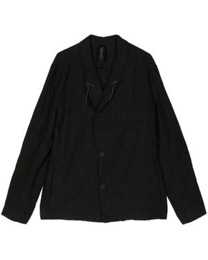 Transit Off-Centre Fastening Blazer - Black