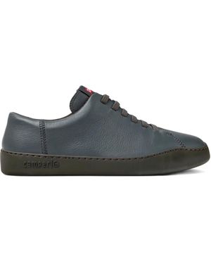 Camper レースアップ レザースニーカー - グレー