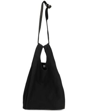 Guidi Leather Shoulder Bag - Black