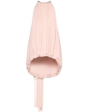 Chats by C.Dam Draped Halter Top - Pink