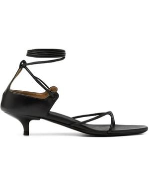 Marsèll Fiuto Lace-Up Strap Sandals - White