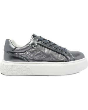 スニーカー PINKO Woman Sneakers Grey SS0087P076 Z99 Suede sneakers with logo