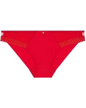 Aubade Sheer Emotion Embroidered Thong