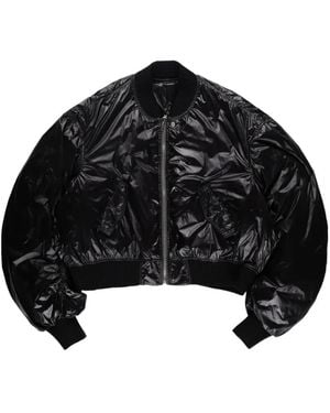Rick Owens Secchia Flight Jacket - Black