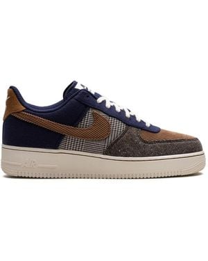 Nike Air Force 1 "07 Premium Tweed Corduroy" Trainers - Blue