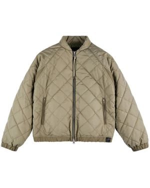 Hogan Gewatteerd Bomberjack - Naturel
