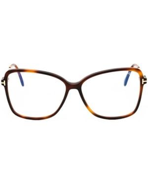 Tom Ford Oversized Square-Frame Glasses - Pink