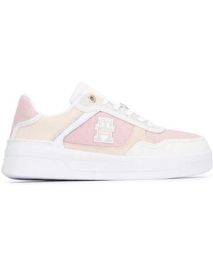 Tommy Hilfiger モノグラム スニーカー - ピンク