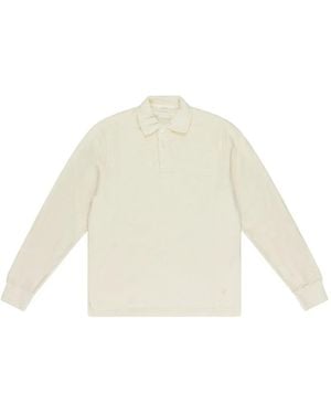 Aimé Leon Dore Polo A Maniche Lunghe - Bianco