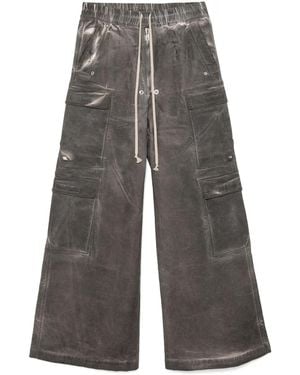 Rick Owens Double Cargo Jumbo Belas パンツ - グレー