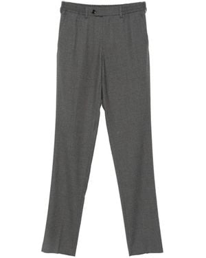 Lardini Elasticated-Waistband Pants - Gray
