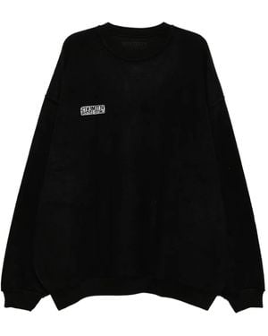 Vetements リバーシブル スウェットシャツ - ブラック