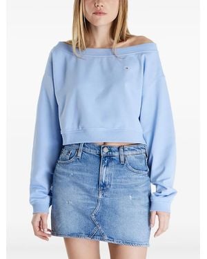 Tommy Hilfiger Cotton-Blend Jumper - Blue