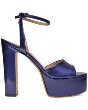 Casadei Sandales À Plateforme - Blue