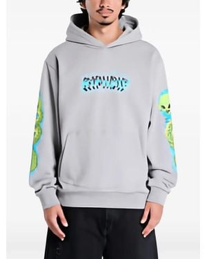 RIPNDIP Skull And Bones Hoodie - Grey
