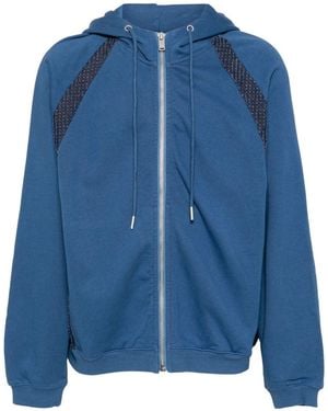 FIVE CM Sudadera con capucha y cremallera - Azul