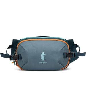 COTOPAXI Riñonera Con Hebilla Y Logo Estampado - Azul