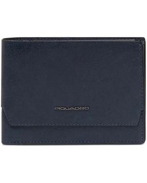 Piquadro Flap Wallet - Blue
