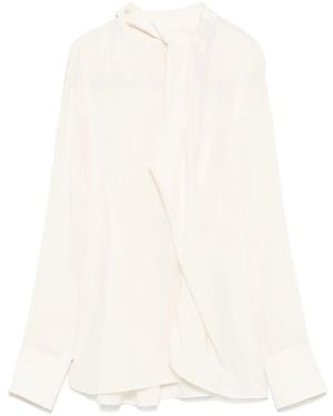 Victoria Beckham Silk blouse - Blanco