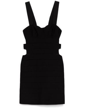 Tom Ford Intarsia Knit Mini Dress - Black