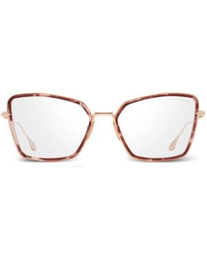 Dita Eyewear Behcka Geometric-Frame Glasses - Natural
