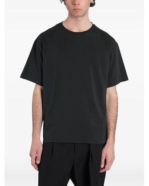 Grifoni Distressed-Effect T-Shirt - Black