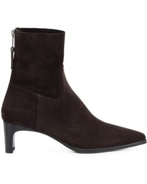 Notabene Xara Suede Ankle Boots - Black