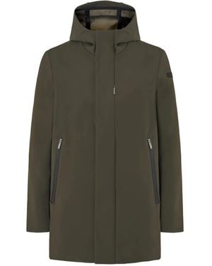 Rrd Hooded Zip-Fastening Jacket - Green