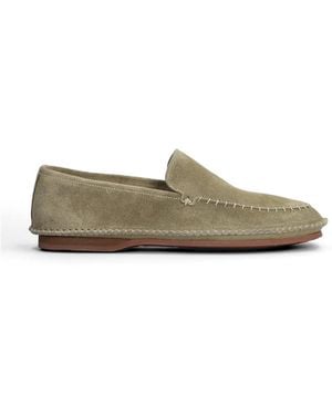 Premiata Slip-On Suede Loafers - Green
