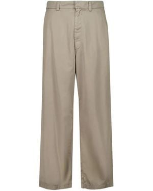 Balenciaga Cotton Workwear Trousers - Natural