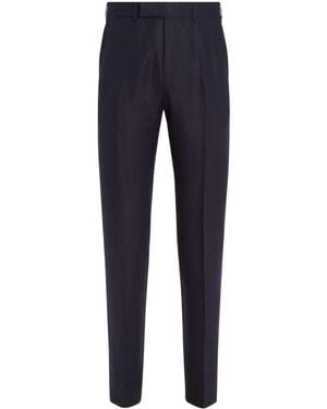 ZEGNA Oasi Lino Hose - Blau