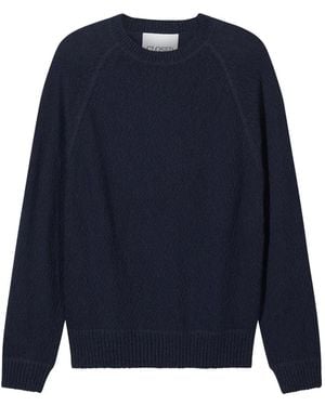 Closed Crew-Neck Sweater - Blue